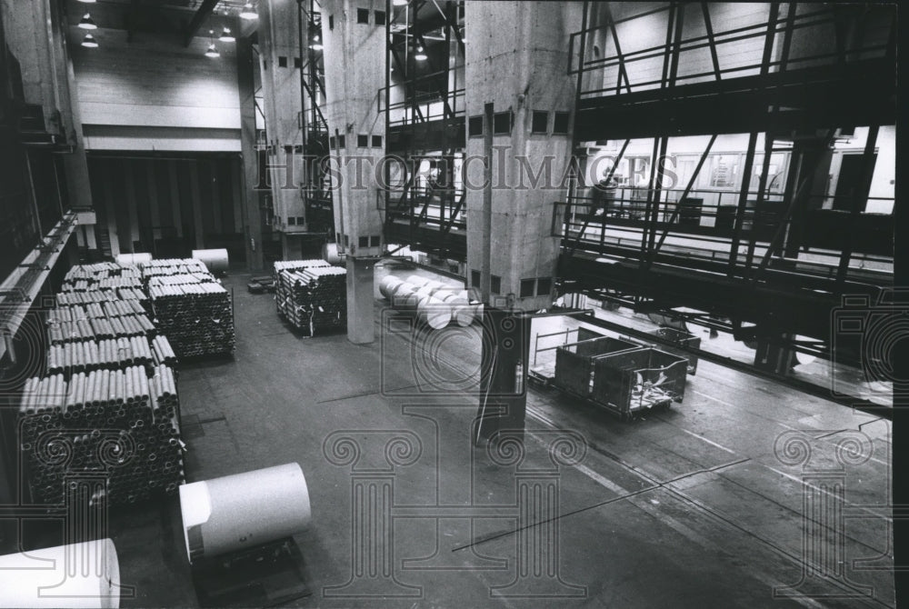1966 Press Photo of Milwaukee Journal newspaper Pressroom - mjb02978- Historic Images