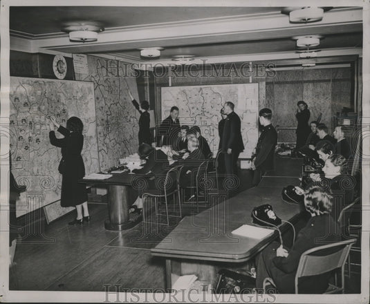 1939 Press Photo British capital's underground fire fighting system, London.- Historic Images