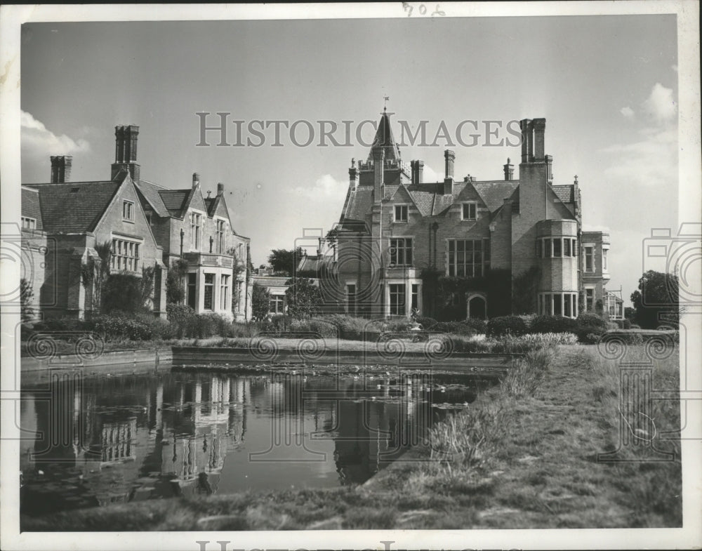 1947 Press Photo This English Castle is a Potential Home for Princess Elizabeth
