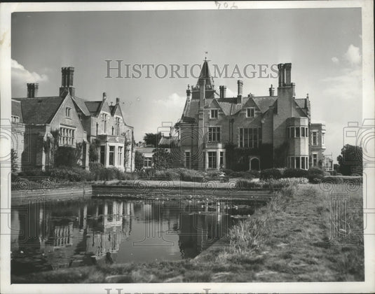 1947 Press Photo This English Castle is a Potential Home for Princess Elizabeth