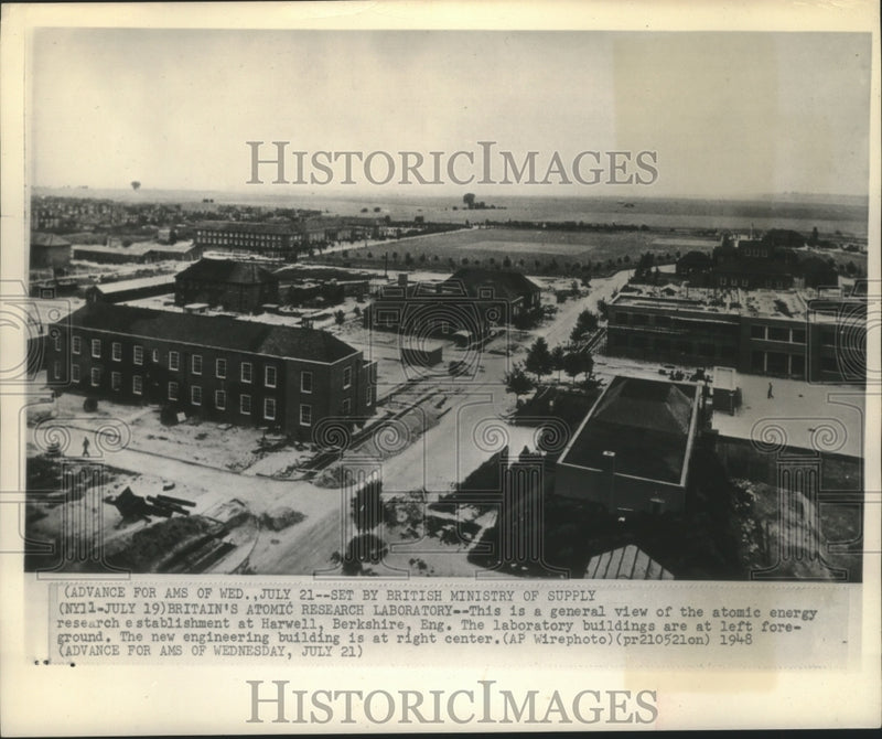 Load image into Gallery viewer, 1948 Press Photo Britain's Atomic Research Laboratory, Harwell, Berkshire
