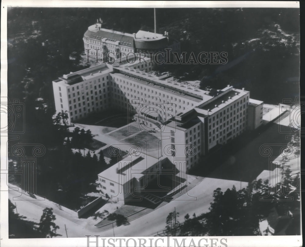 1939 Press Photo Women&#39;s Clinic in Hospital Area of Helsinki, Finland- Historic Images