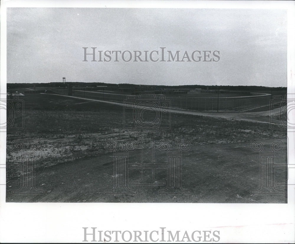 1972 Press Photo Federal Correctional Institution at Oxford built by Wisconsin- Historic Images