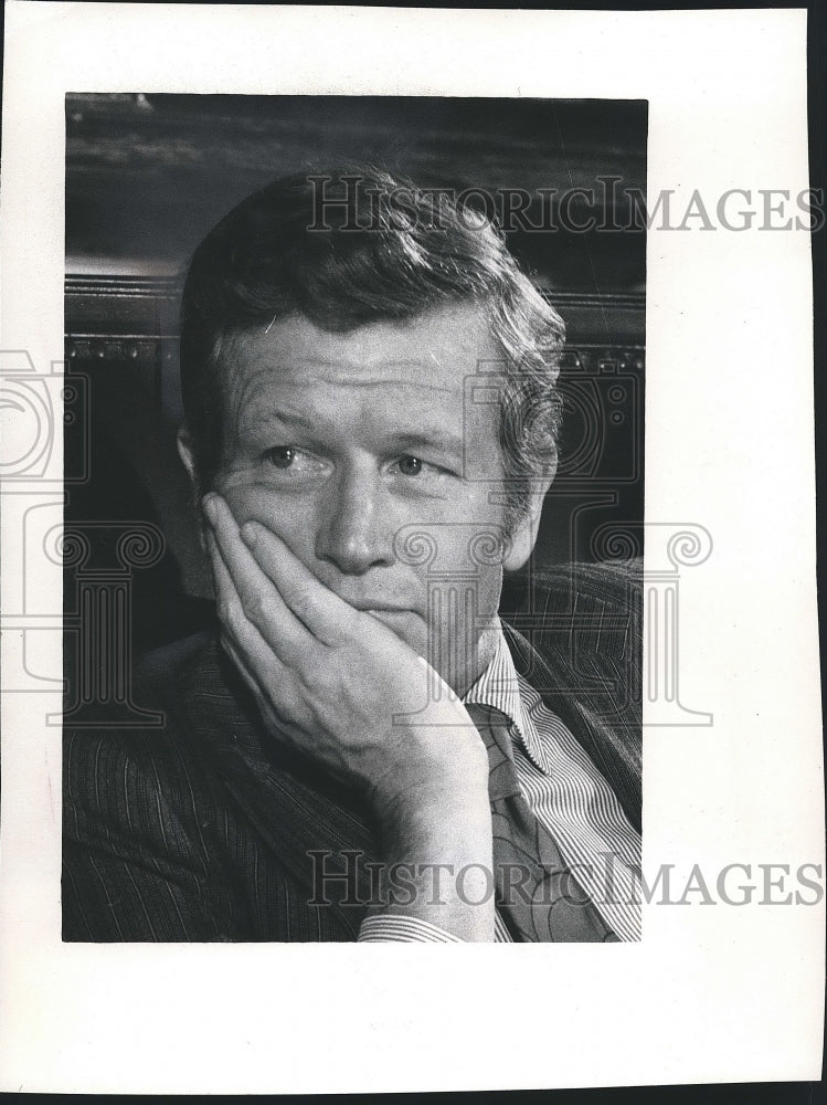 1971 Press Photo Mayor John Lindsay of New York looking worn down - mjb06047