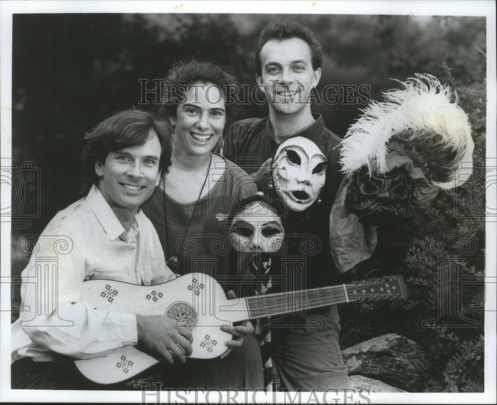 1991 Press Photo Musicians of group Live Oak and Company for Early Music Now- Historic Images