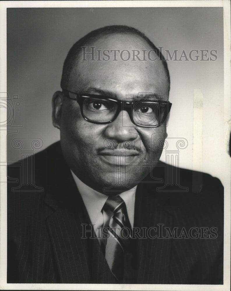 1970 Press Photo Arthur A. Fletcher, Assistant Secretary US Labor Department- Historic Images