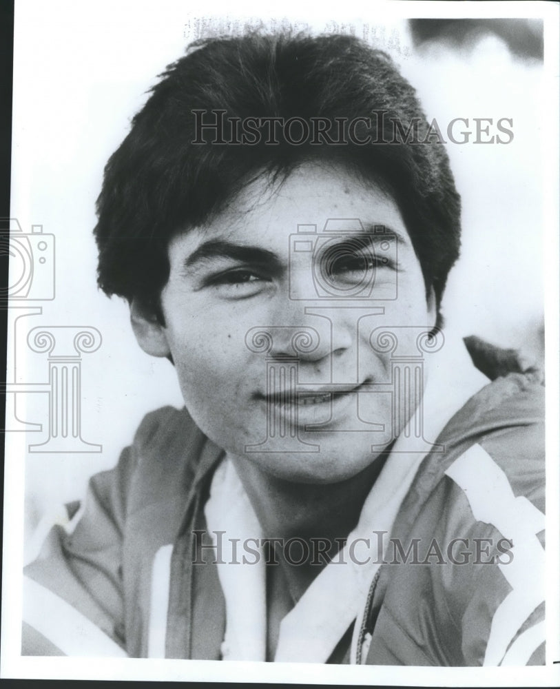 Press Photo Boxer Carlos Palomino poses for a picture - mjb11626- Historic Images