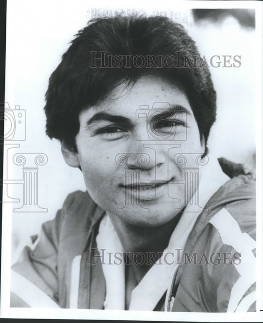 Press Photo Boxer Carlos Palomino poses for a picture - mjb11626- Historic Images