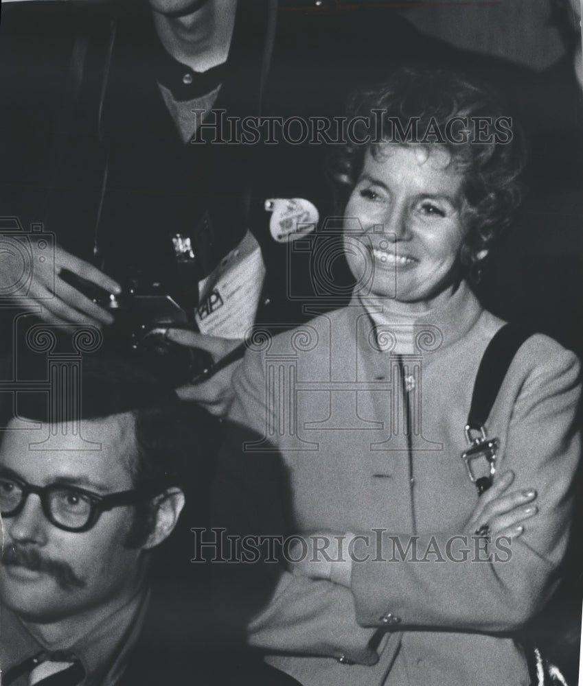 1972 Press Photo United States Senator&#39;s Wife Eleanor McGovern at Celebration- Historic Images