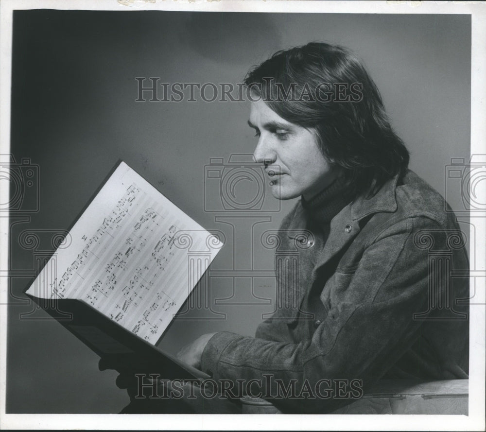 1974 Press Photo Vincent McDermott, Composer- Historic Images