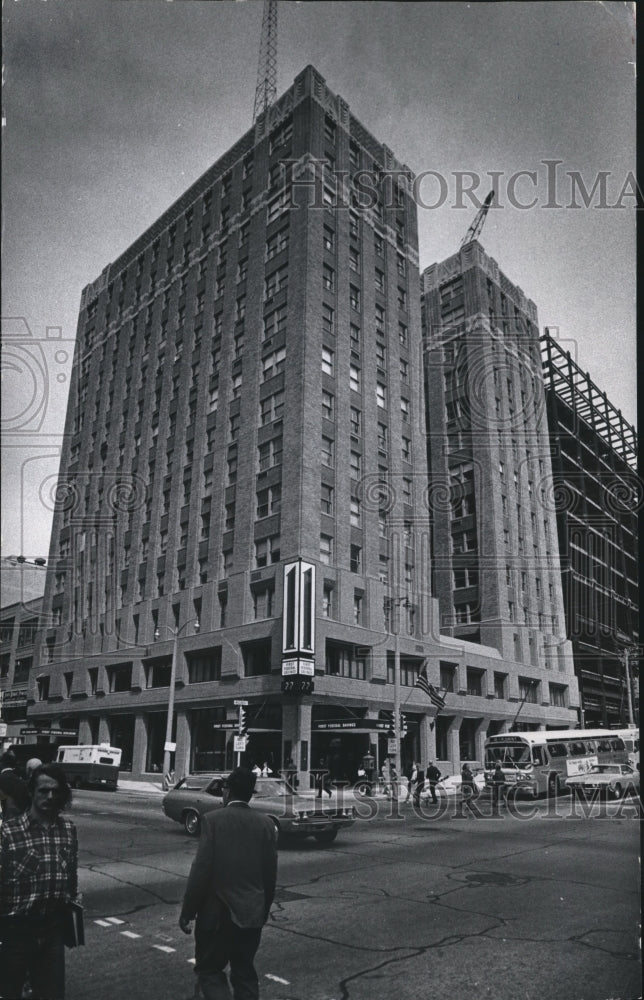 1972 Press Photo Street View of First Federal Building - Historic Images