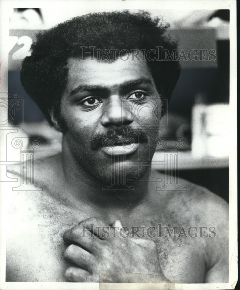1972 Press Photo Football Player Alan Page - mjb16408