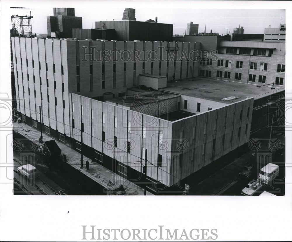 1961 Press Photo The Milwaukee Journal buildings new construction - Historic Images