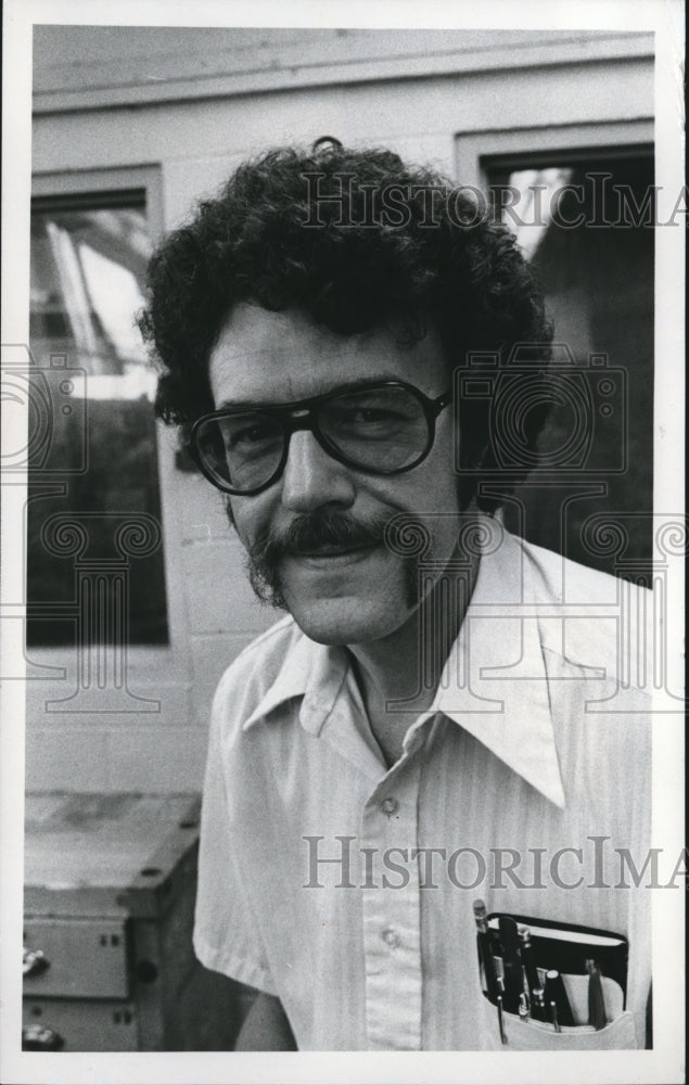 1978 Press Photo Gary Lundgren, director of the Neighborhood Youth Corps Program- Historic Images