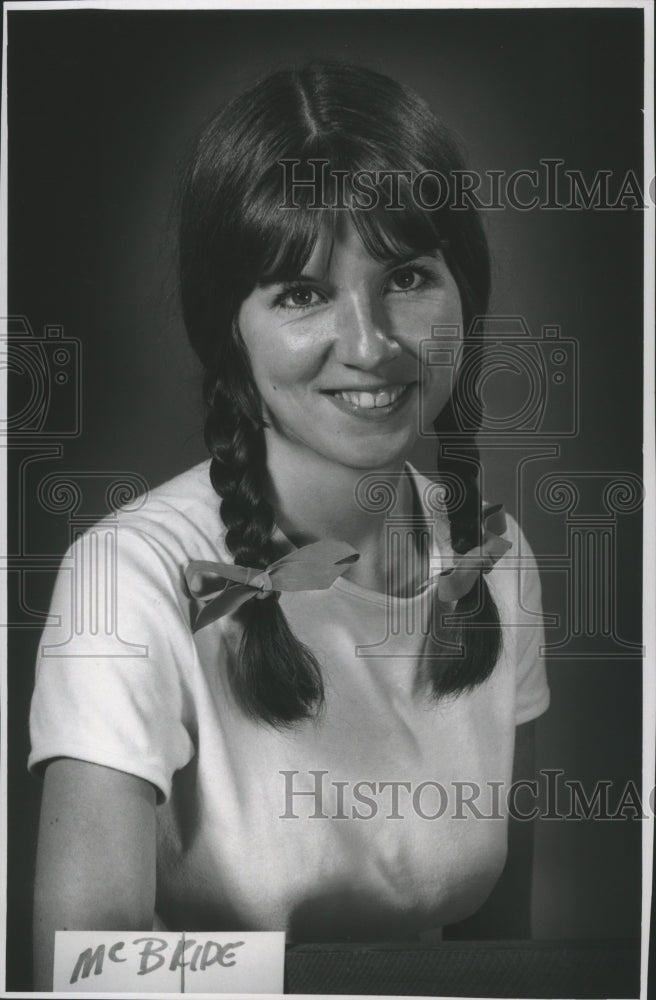 1971 Press Photo Genevieve McBride, Milwaukee Journal Sentinel employee- Historic Images