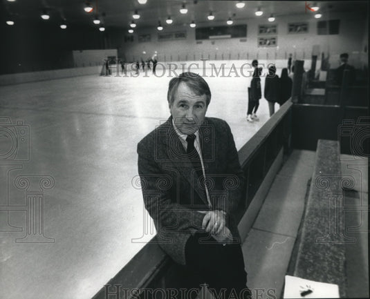 1989 Press Photo Professional Hockey Star Lowell MacDonald , Milwaukee- Historic Images