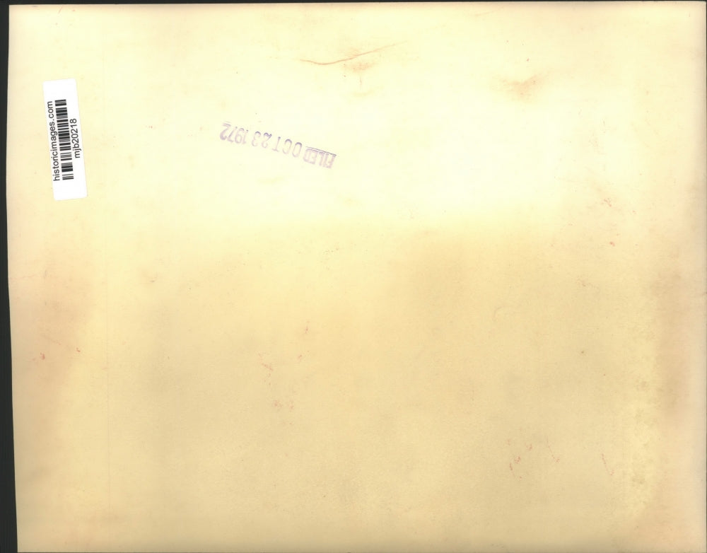 1972 Press Photo Senator McGovern meets union members, Los Angeles, California