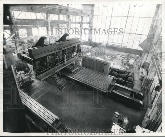  Press Photo Aircraft machine tool Giddings & Lewis Machine Tool Co. Fond du Lac- Historic Images