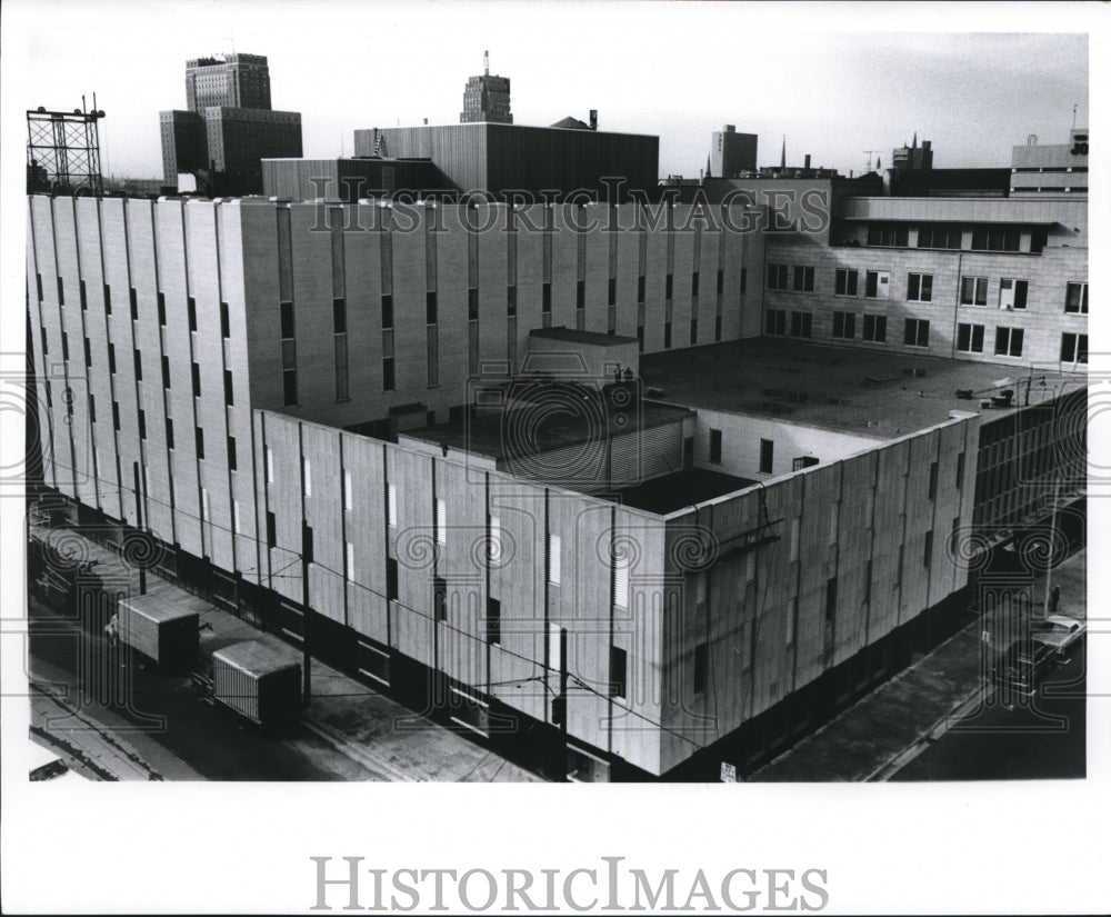 1961 Press Photo Construction of New Addition to Milwaukee Journal Building- Historic Images