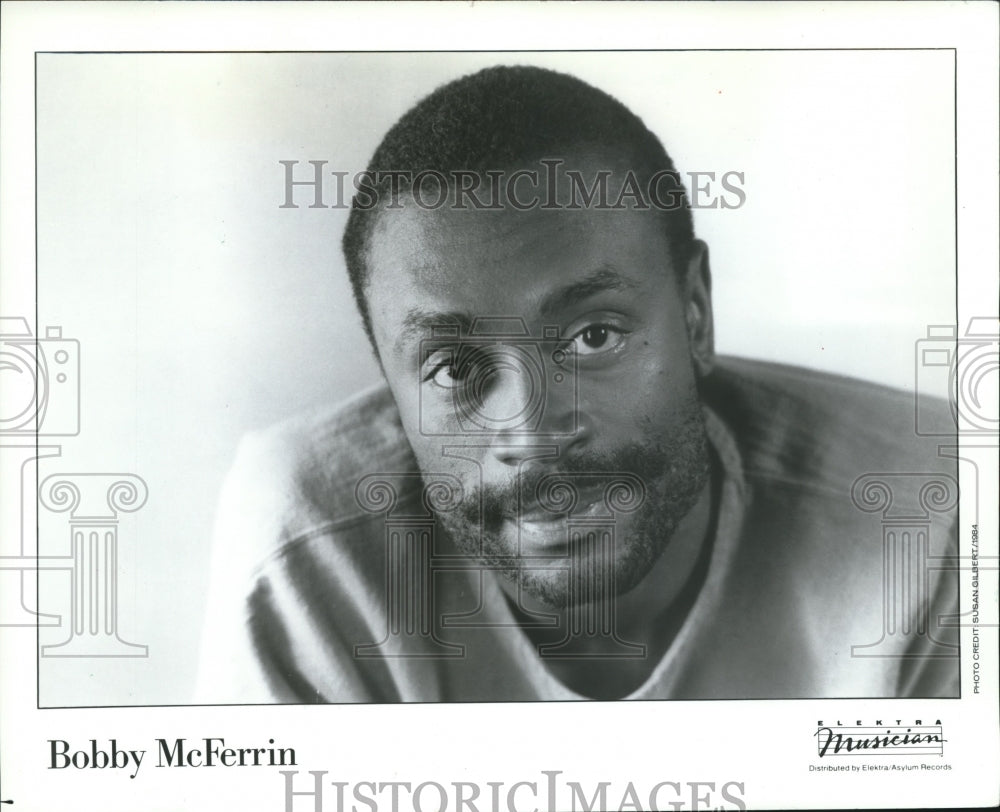 1984 Press Photo Musician Bobby McFerrin - mjb20581- Historic Images