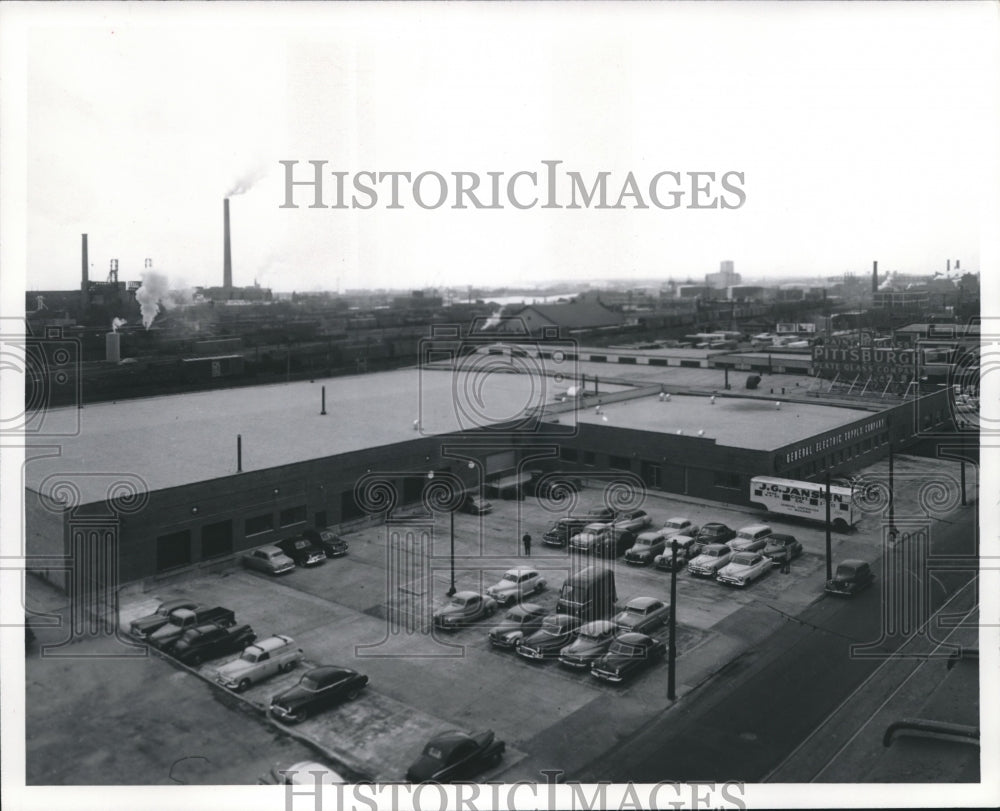 1952 Press Photo General Electric Building, View of New Building - mjb21808