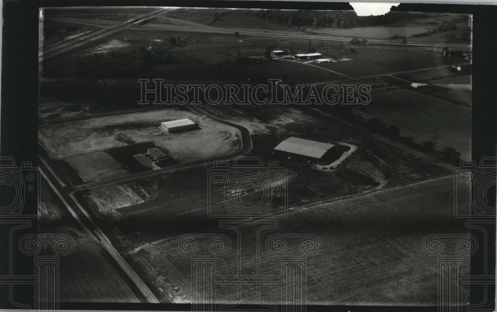 1972 Press Photo Germantown Wisconsin Industrial Park East Side of Highway 41