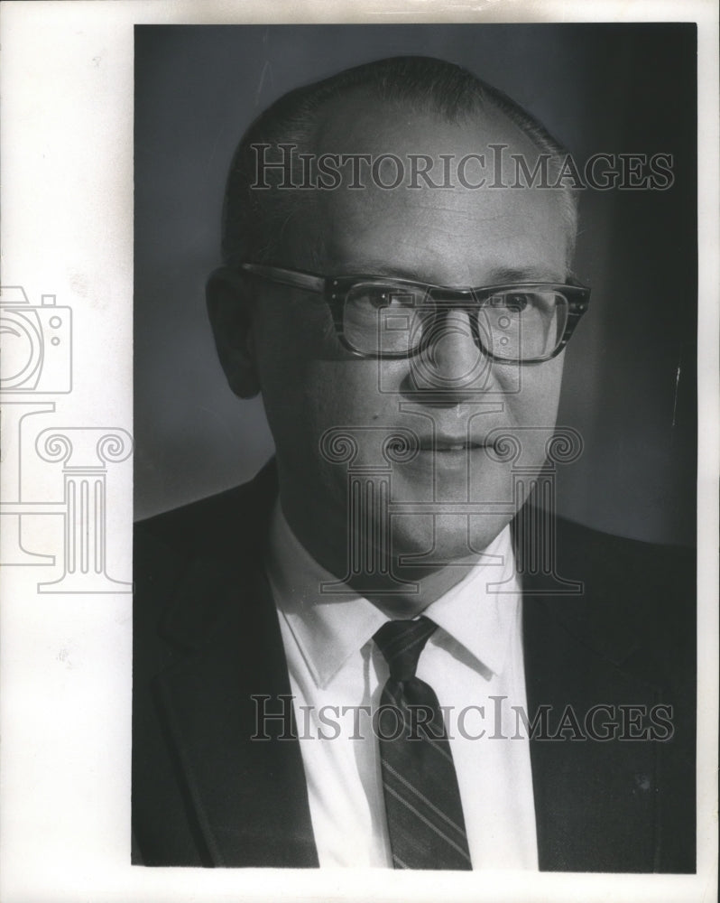 1966 Press Photo John M. Garstecki, Southern Colony, Superintendent, Wisconsin