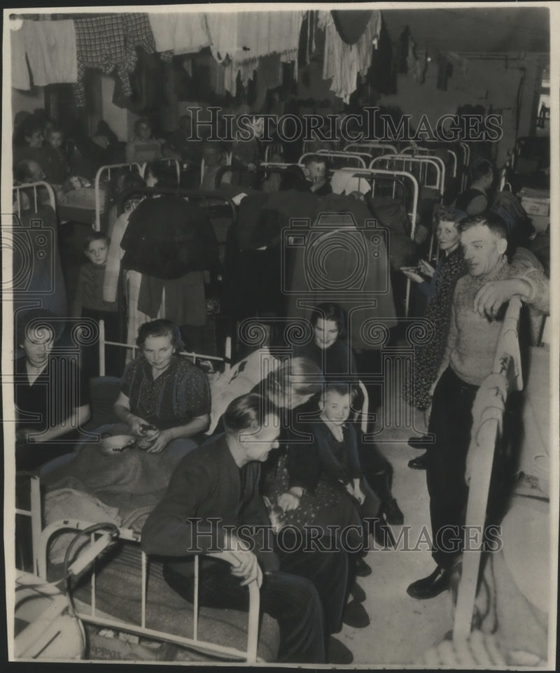 Load image into Gallery viewer, 1953 Press Photo East Berlin Refugees at Emergency Housing Quarters Germany

