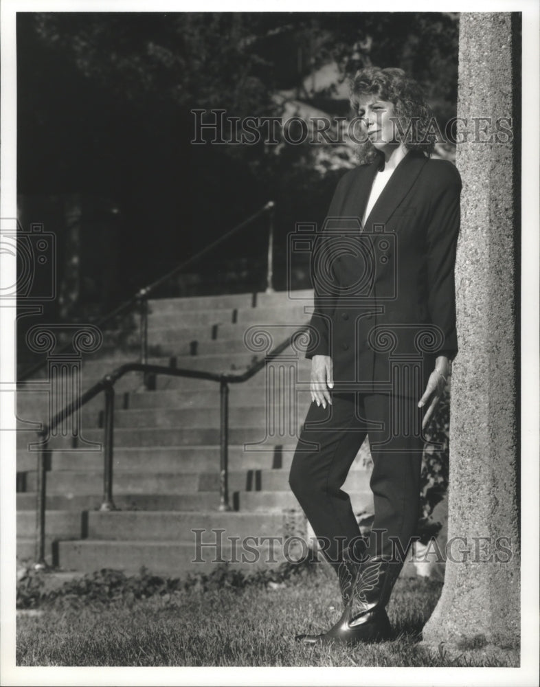  Press Photo Radio Host, Patti Genko, WKLH- Historic Images