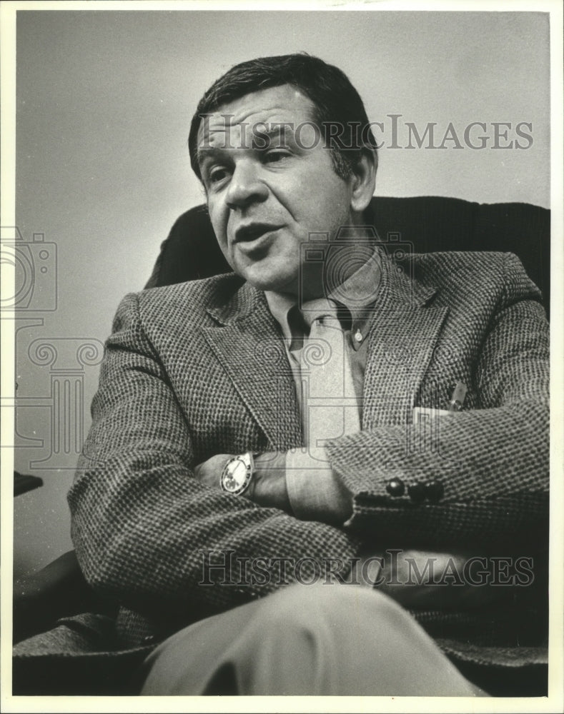 1980 Press Photo Norman Gerber Executive Director of Jewish Vocational Service- Historic Images