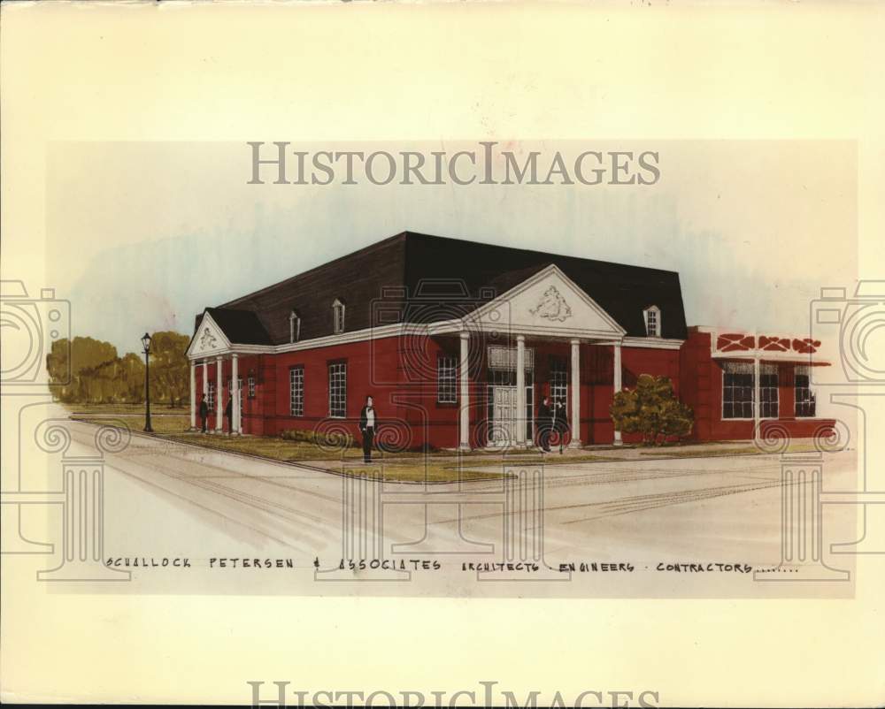 1971 Press Photo Wisconsin Savings and Loan Association, Greendale, Wisconsin