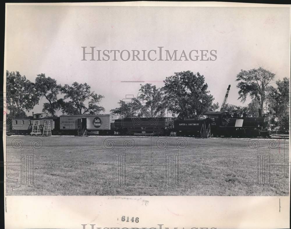 1968 Press Photo Sumter Choctaw Railway Car, National Railway Museum, Wisconsin