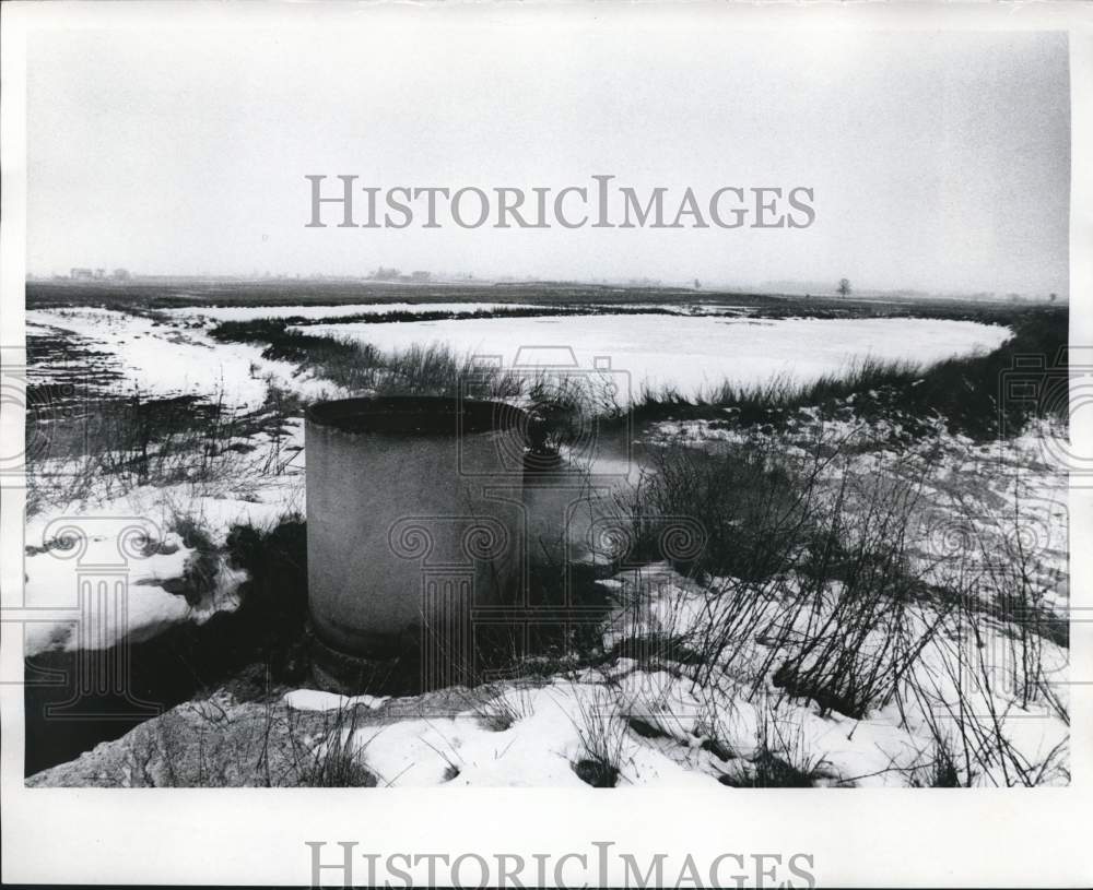 1974 Press Photo Grande Cheese Company located in Brownsville, Wisconsin.