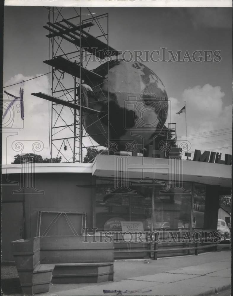 1950 Press Photo Milwaukee Journal Communications Center, Exterior, Wisconsin