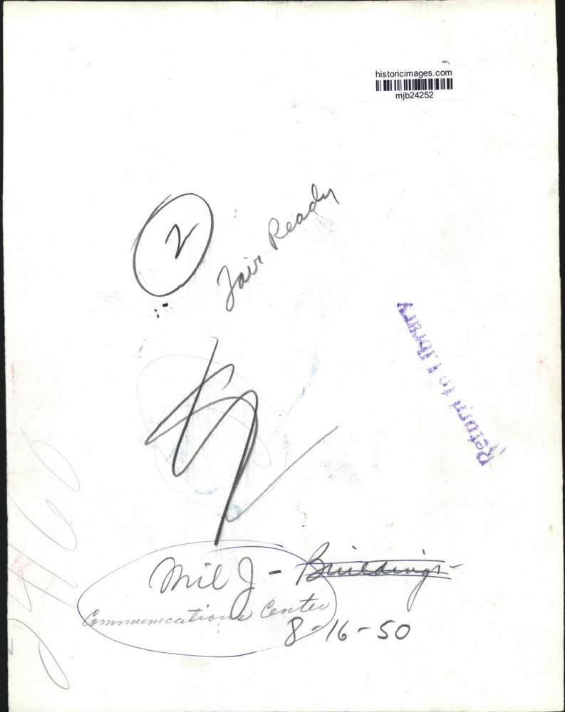 1950 Press Photo Milwaukee Journal Communications Center, Exterior, Wisconsin