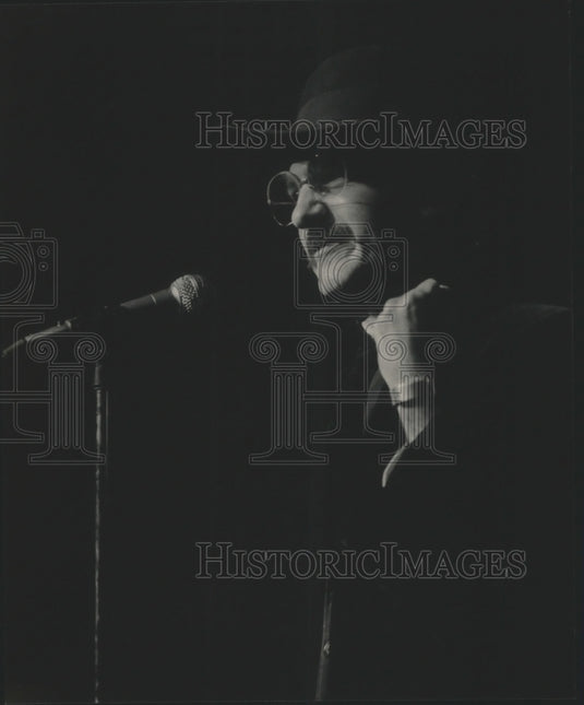 1983 Press Photo Comedian Don Novello, " Father Guido Sarducci"- Historic Images