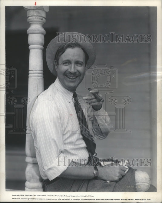1956 Press Photo Actor Arthur O'Connell - mjb25237- Historic Images