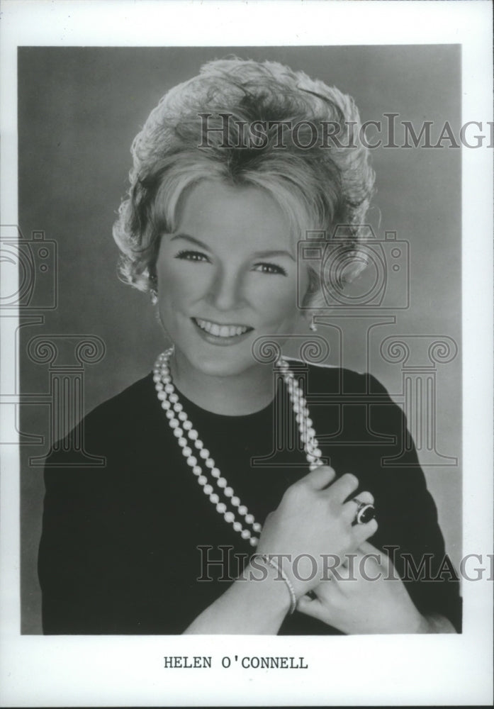 1983 Press Photo Singer Helen O&#39;Connell- Historic Images