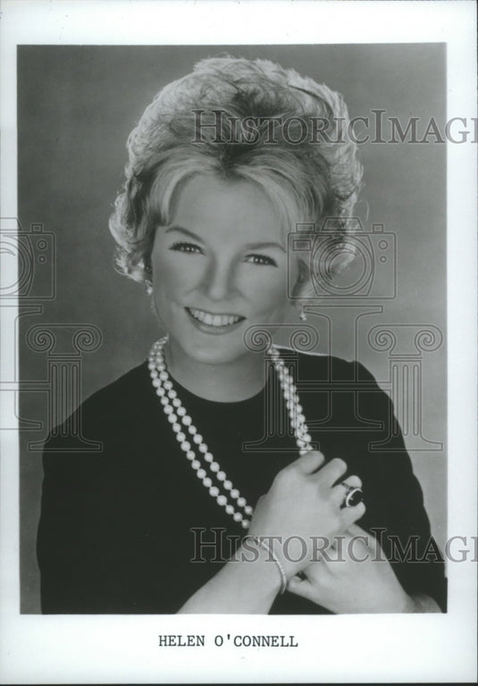 1983 Press Photo Singer Helen O'Connell- Historic Images