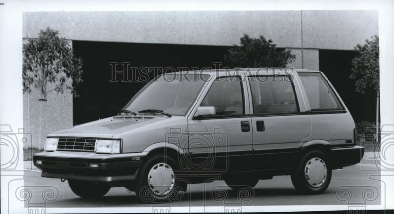 Load image into Gallery viewer, 1985 Press Photo New 1986 Nissan Stanza station wagon - mjb25455
