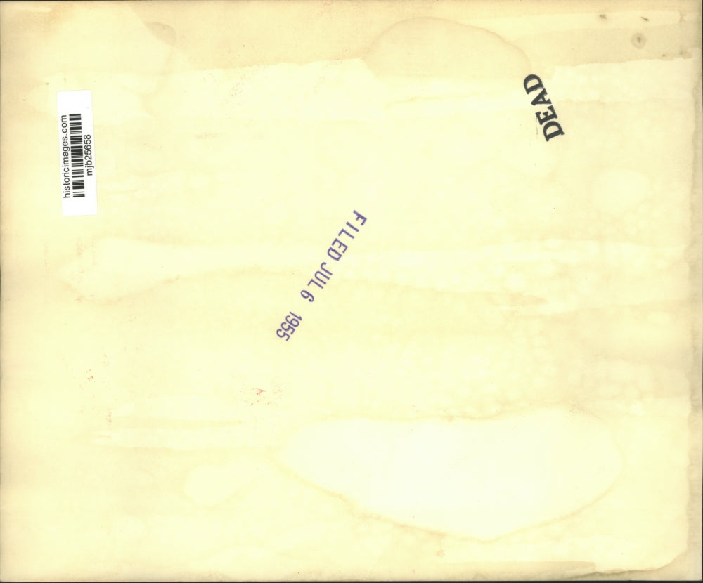 1955 Press Photo Argentine President Juan Peron - mjb25658