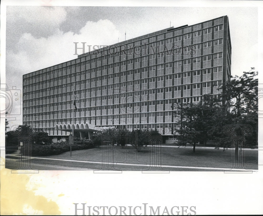 1978 Press Photo Hill Farms State Office Building in Madison Wisconsin