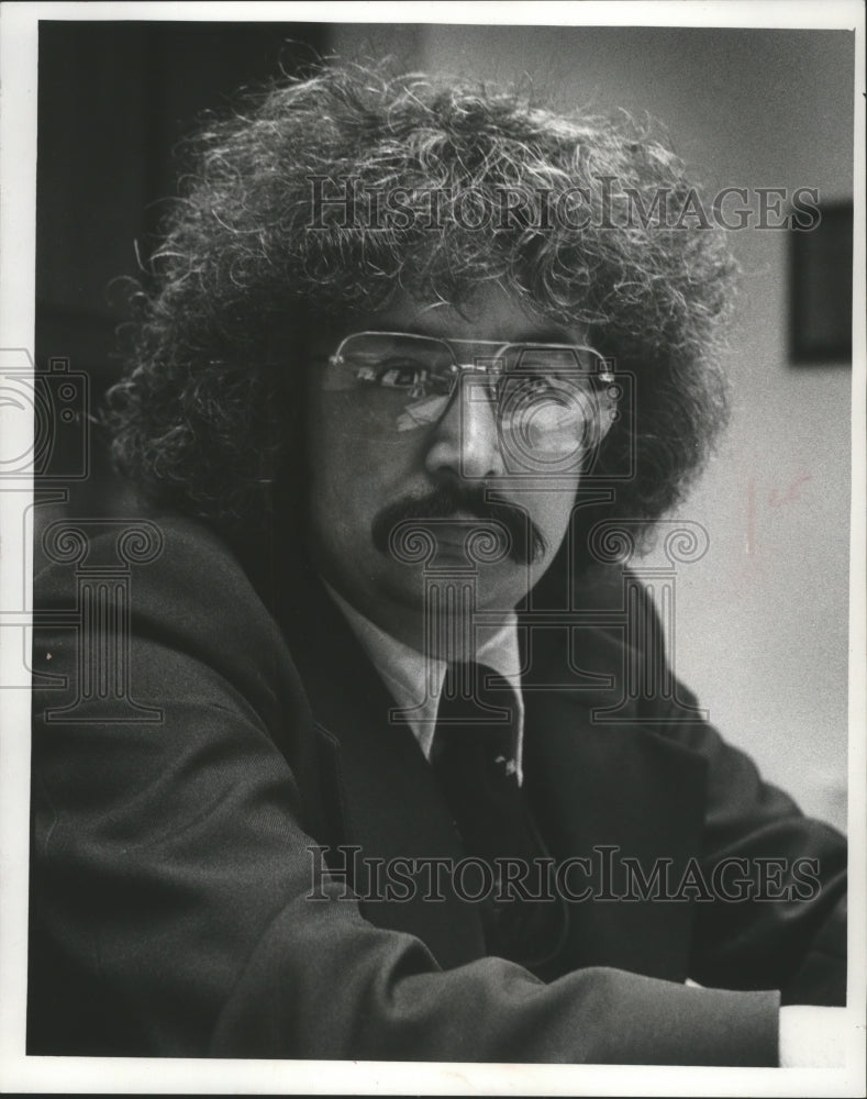 1978 Press Photo Ray Grandbois, director of Indian Health Board, Milwaukee. - Historic Images