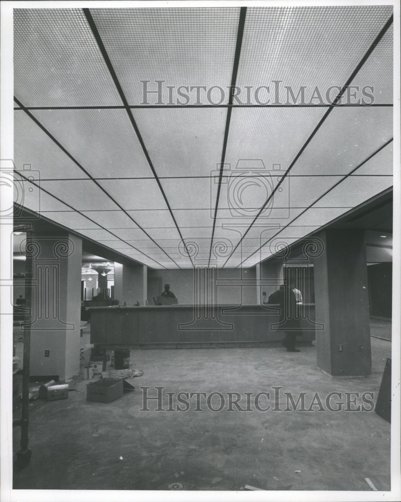 1962 Press Photo Construction of Third Floor in Milwaukee Journal Building- Historic Images