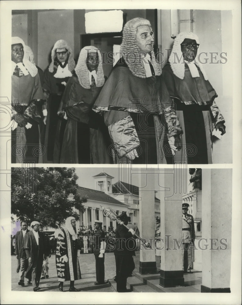 1954 Press Photo Session of the Legislative Assembly Opening in Accra, Ghana- Historic Images