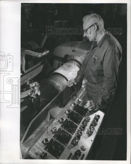 1969 Press Photo Milwaukee Journal Departments Stereotype - mjb28031