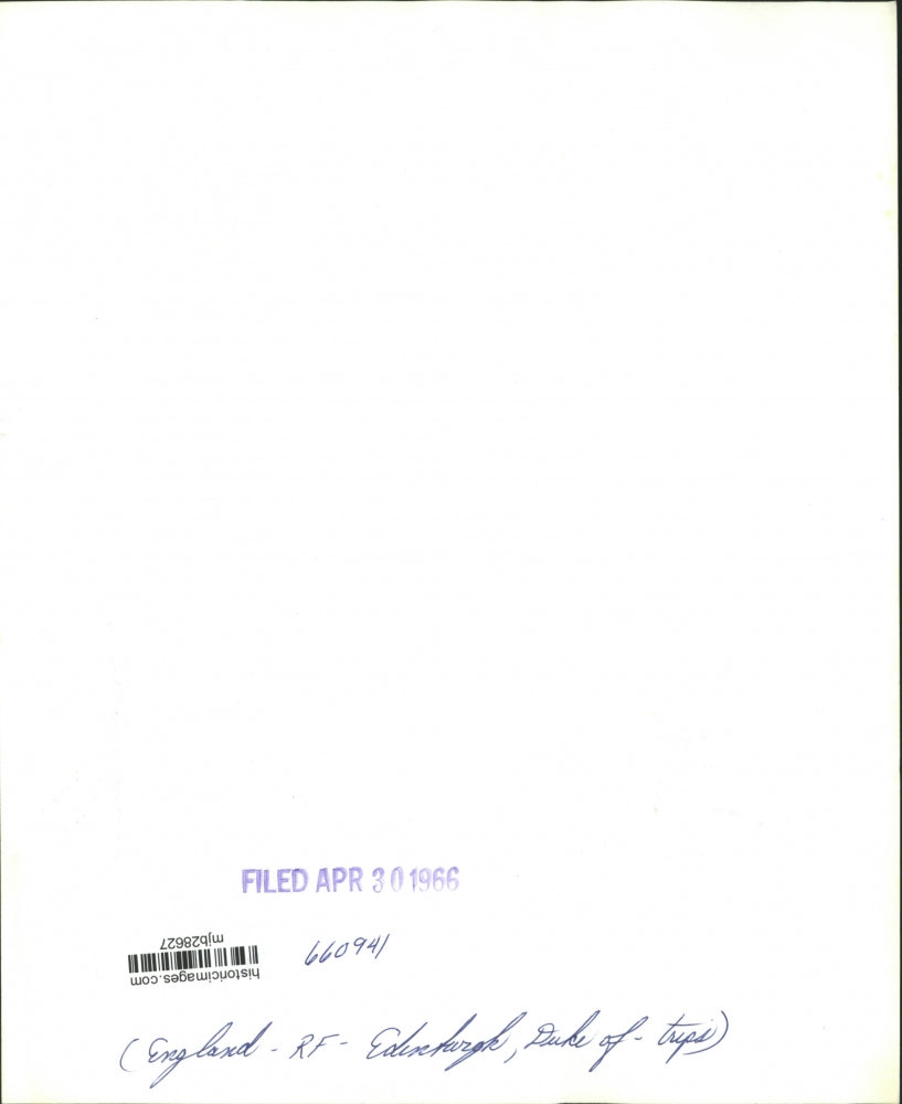 1966 Press Photo Prince Philip the Duke of Edinburgh - mjb28627