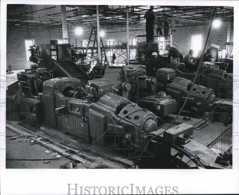 Load image into Gallery viewer, 1961 Press Photo The Milwaukee Journal Departments Stereotype - mjb28735
