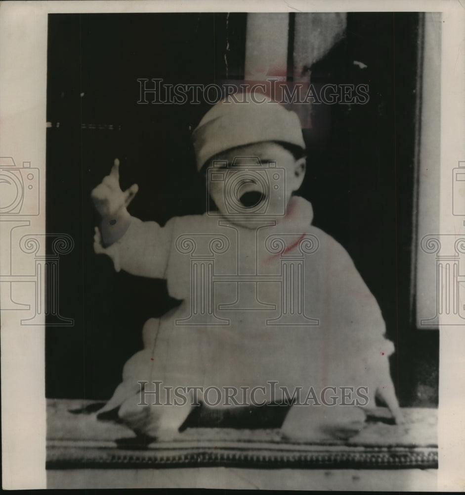 1962 Press Photo Astronaut John H. Glenn, Jr. as a 9 Month Old Baby - mjb28981- Historic Images