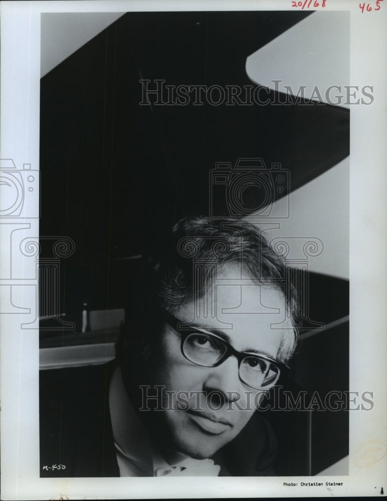 1982 Press Photo Pianist, Gary Graffman- Historic Images